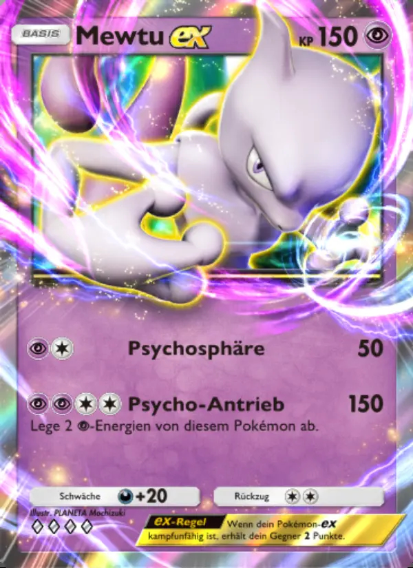 Image of the card Mewtu-ex