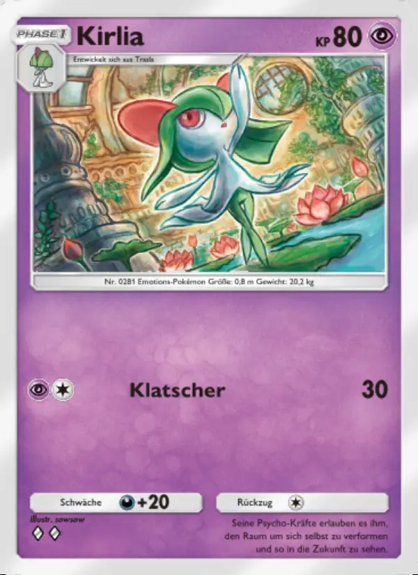 Image of the card Kirlia