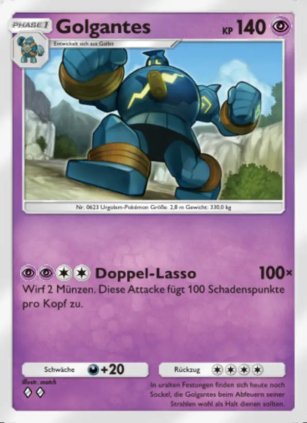 Image of the card Golgantes
