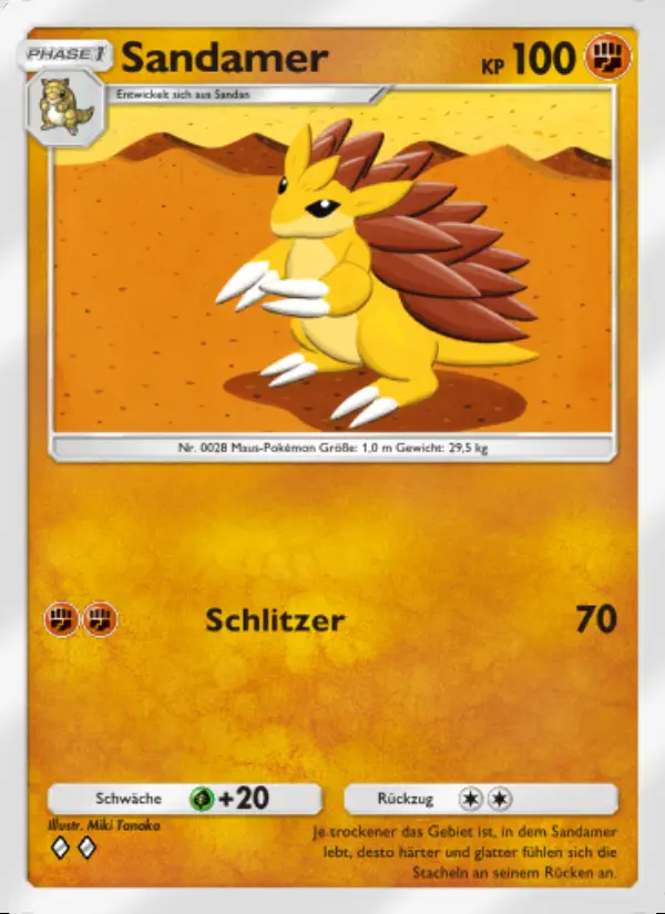 Image of the card Sandamer