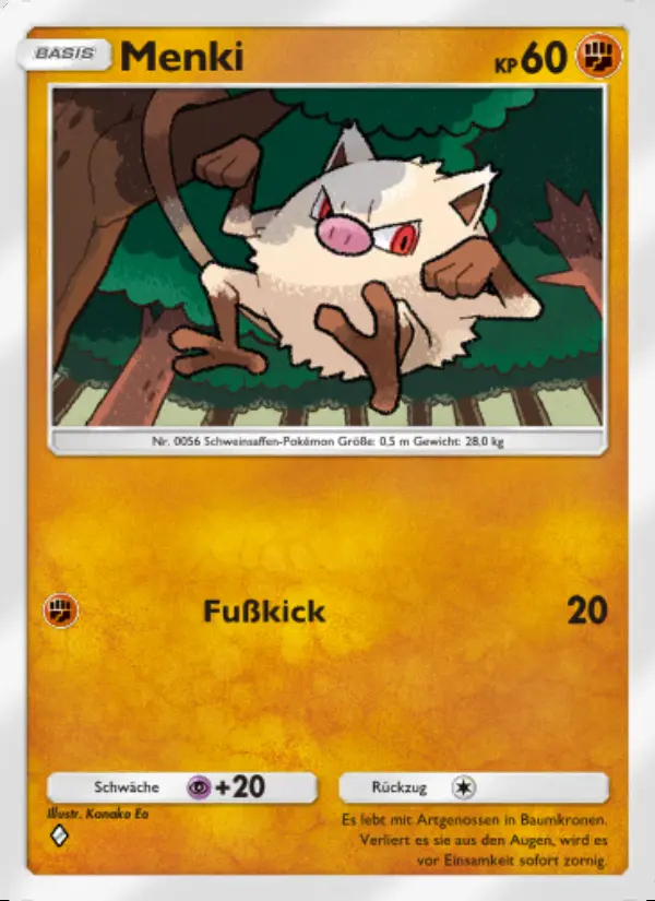 Image of the card Menki