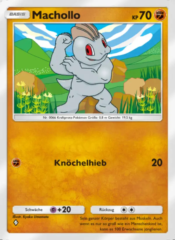 Image of the card Machollo