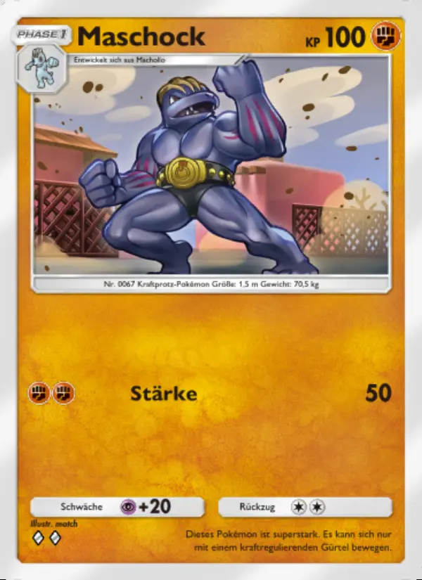 Image of the card Maschock