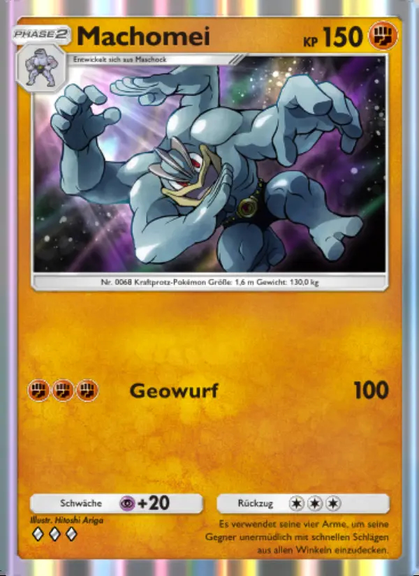 Image of the card Machomei