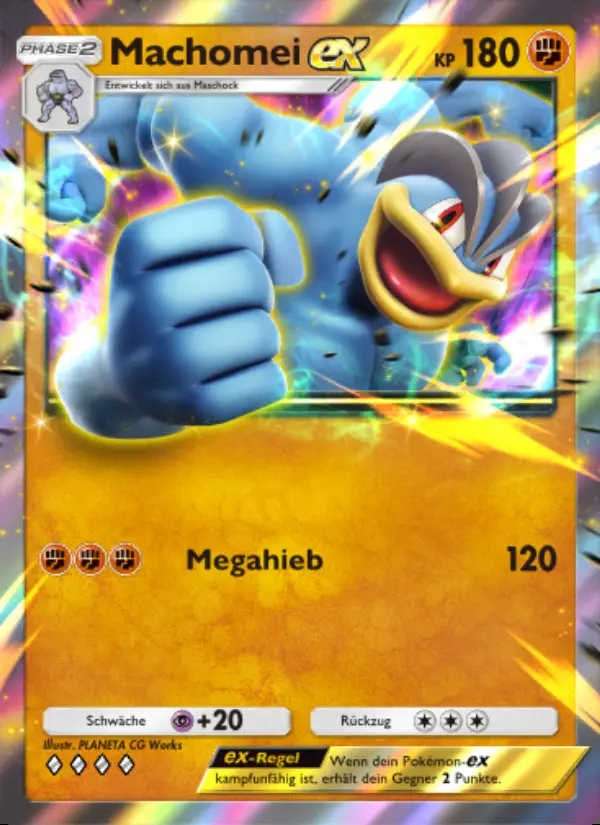Image of the card Machomei-ex