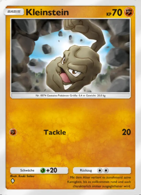 Image of the card Kleinstein