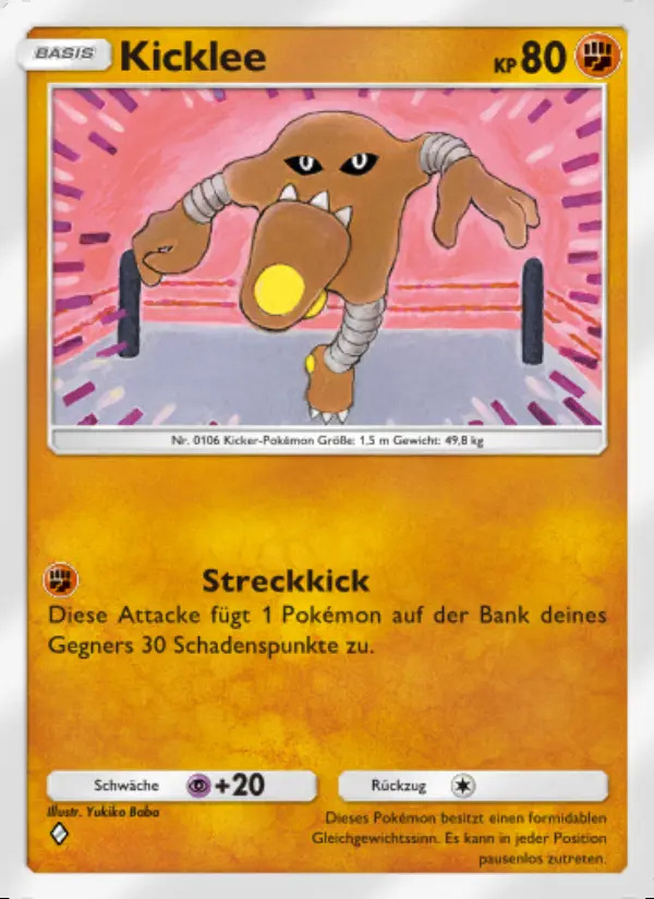 Image of the card Kicklee