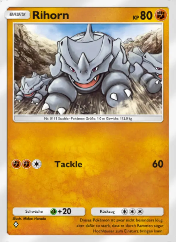 Image of the card Rihorn