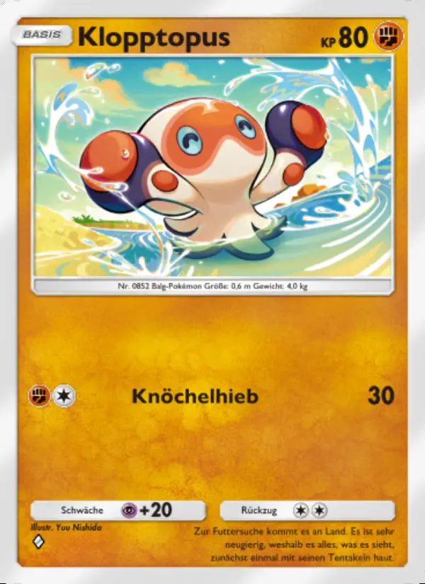 Image of the card Klopptopus