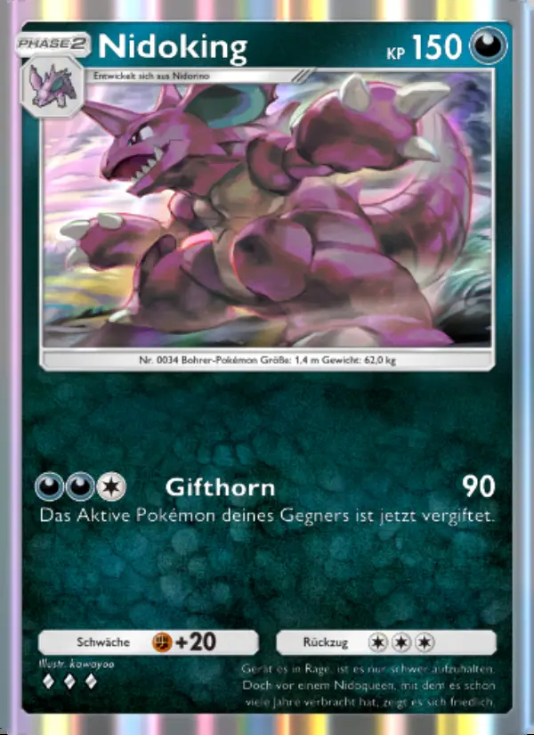 Image of the card Nidoking