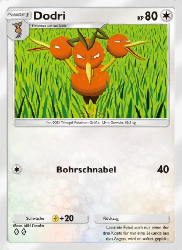 Image of the card Dodri