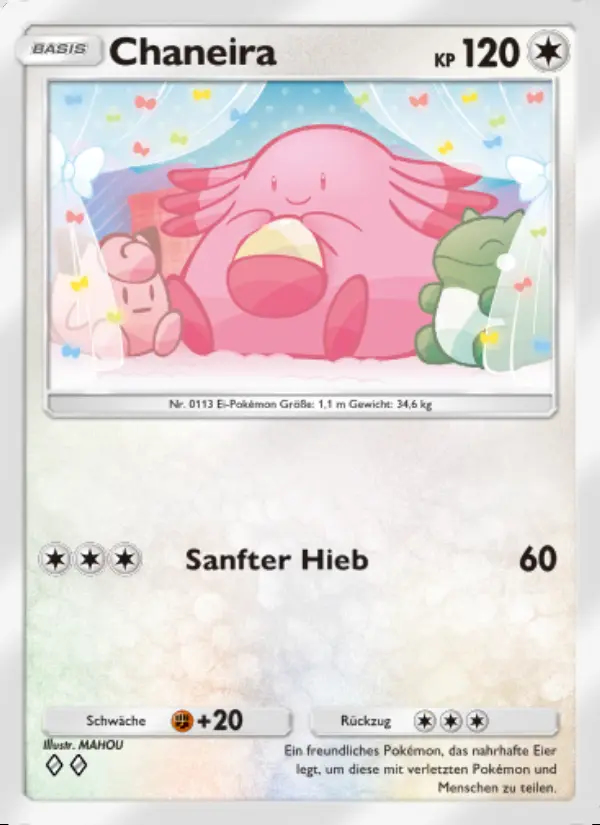 Image of the card Chaneira