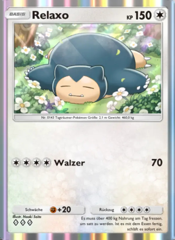 Image of the card Relaxo