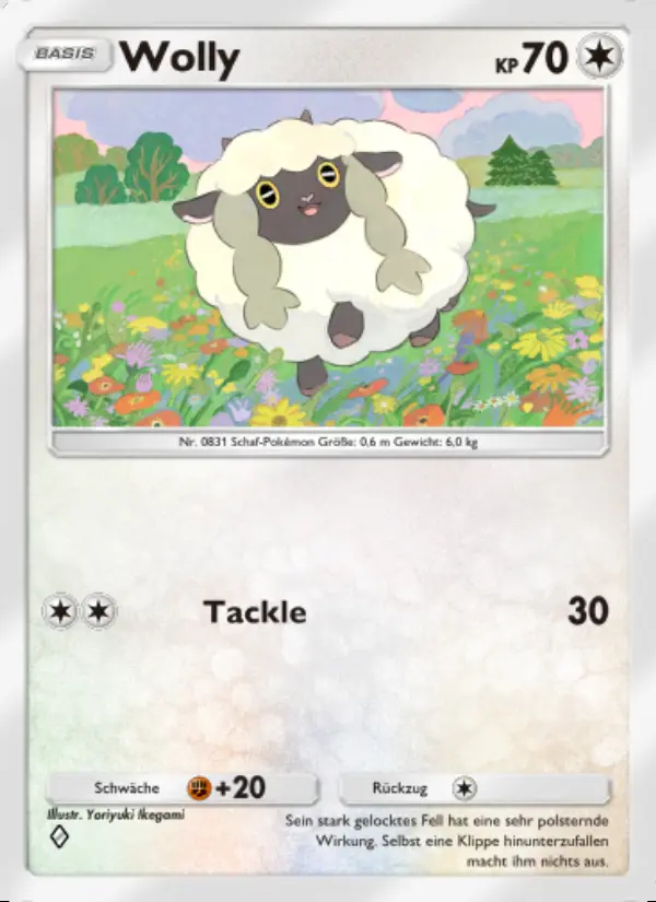 Image of the card Wolly