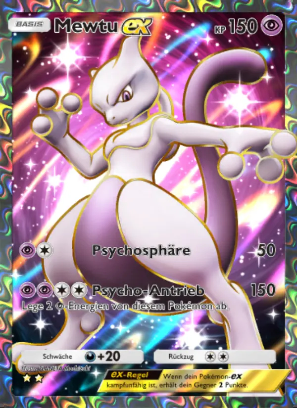 Image of the card Mewtu-ex