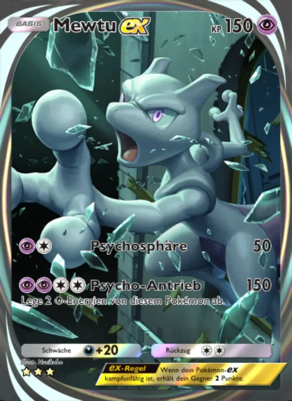 Image of the card Mewtu-ex