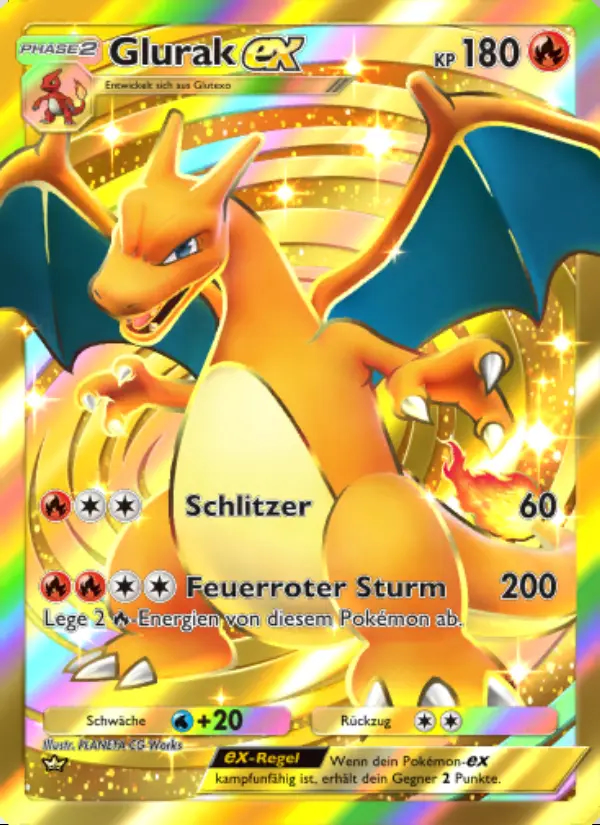 Image of the card Glurak-ex