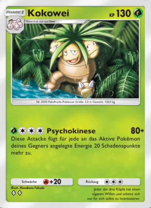 Image of the card Kokowei