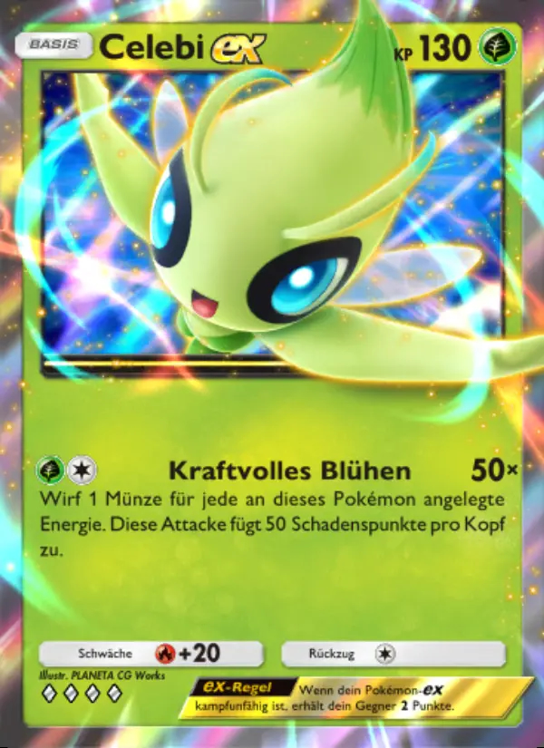 Image of the card Celebi-ex