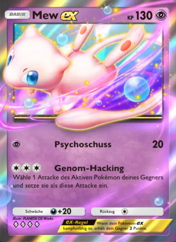 Image of the card Mew-ex