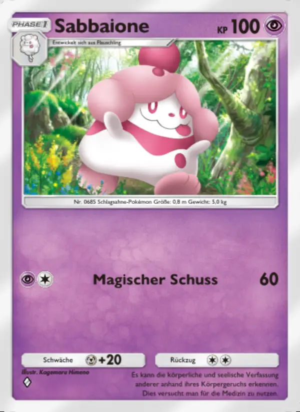 Image of the card Sabbaione