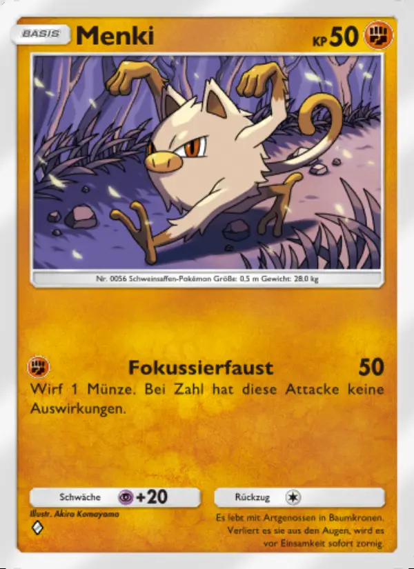Image of the card Menki