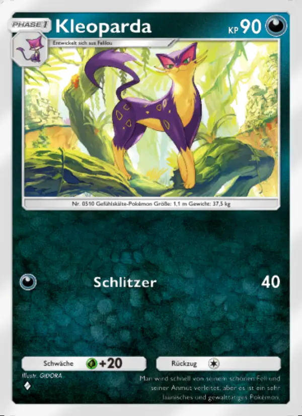 Image of the card Kleoparda