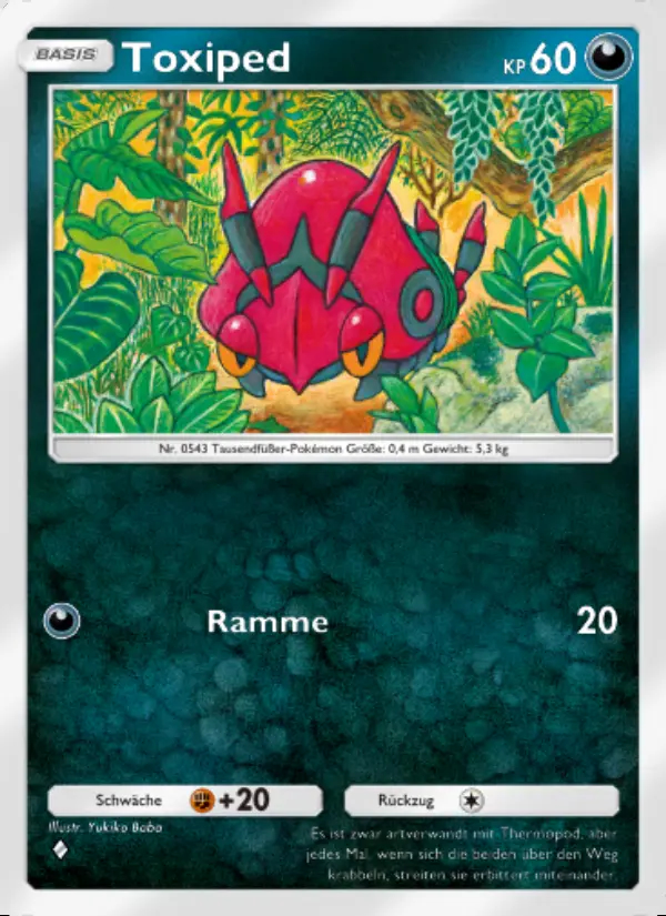 Image of the card Toxiped
