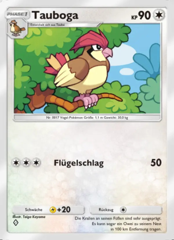Image of the card Tauboga