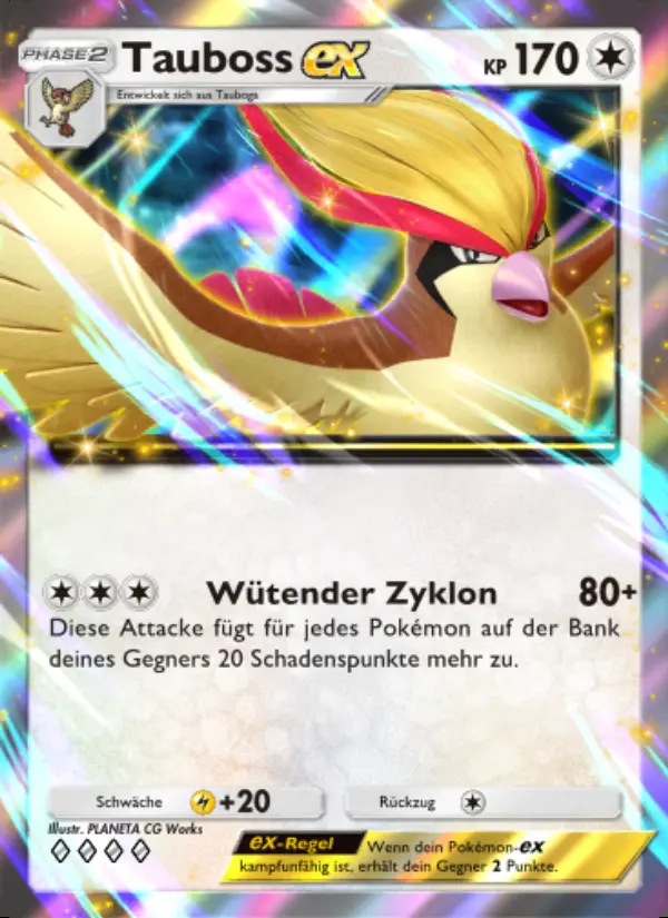 Image of the card Tauboss-ex