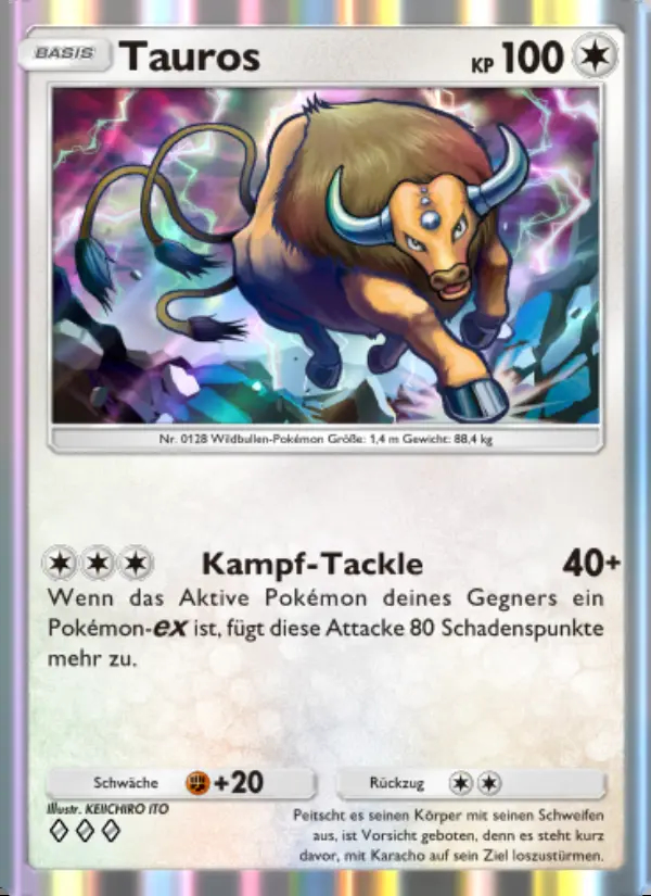 Image of the card Tauros