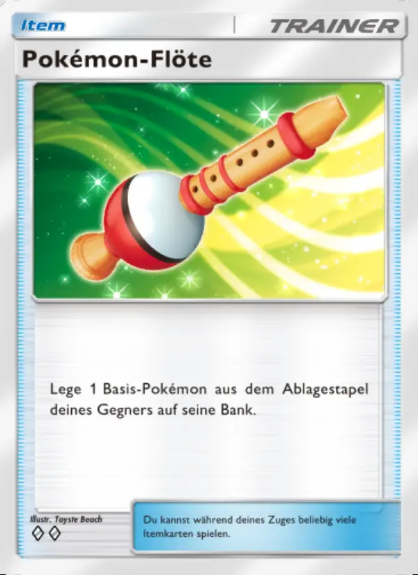 Image of the card Pokémon-Flöte