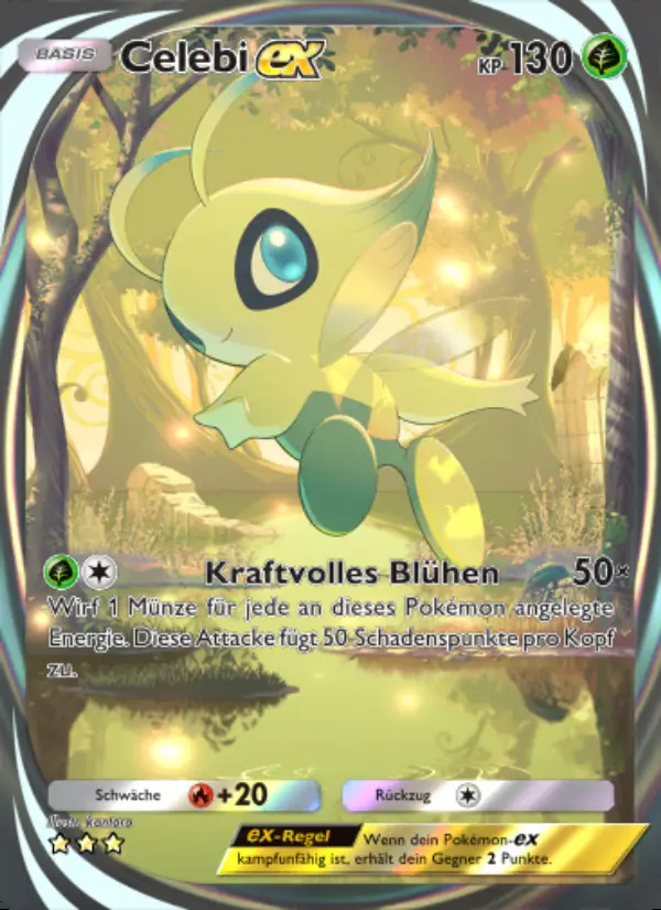 Image of the card Celebi-ex