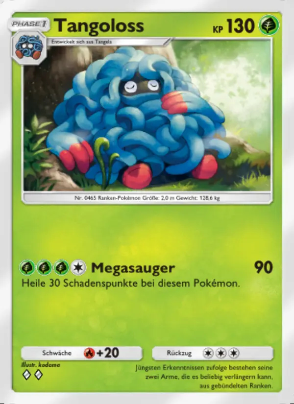 Image of the card Tangoloss