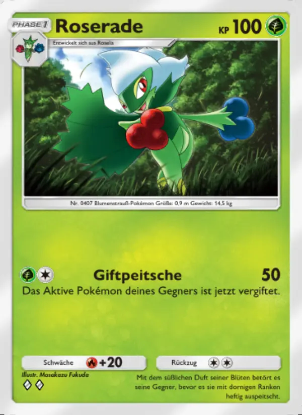 Image of the card Roserade