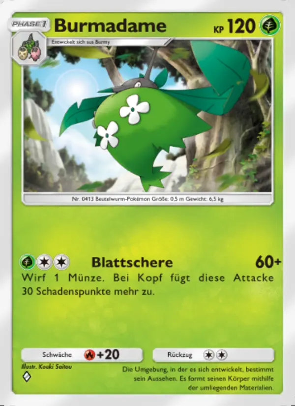 Image of the card Burmadame