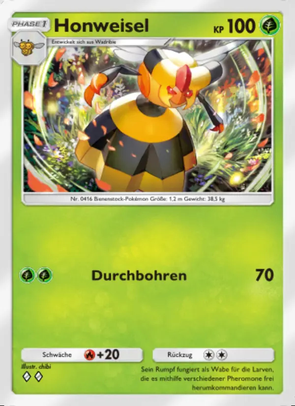 Image of the card Honweisel