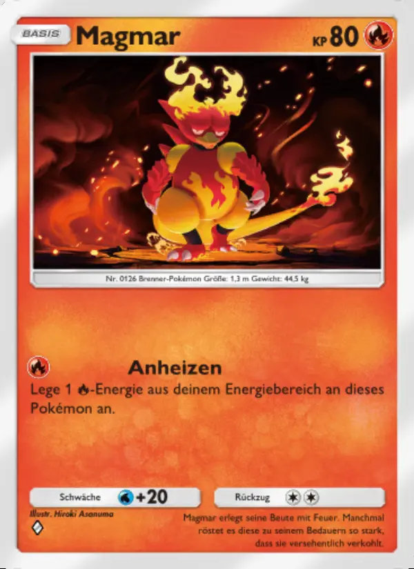 Image of the card Magmar