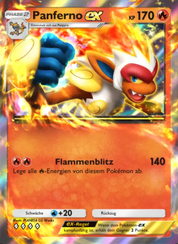 Image of the card Panferno-ex