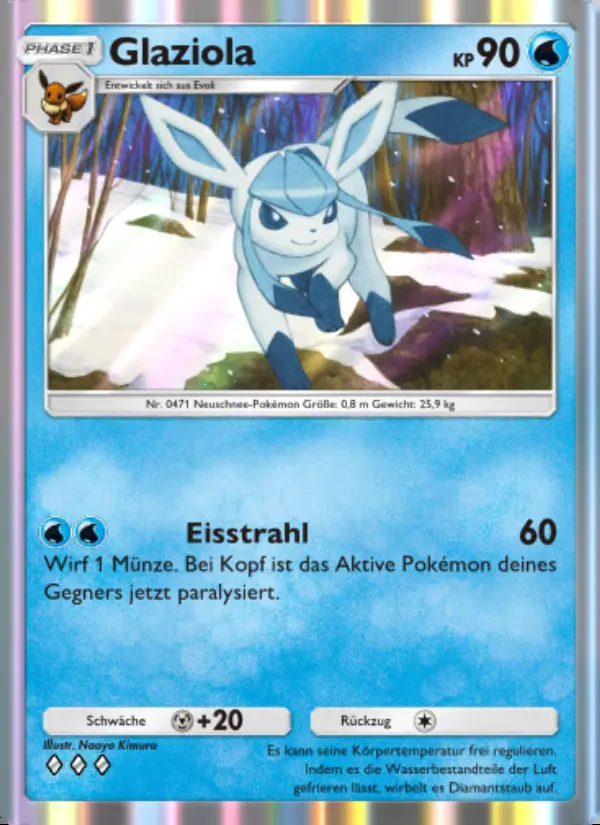 Image of the card Glaziola