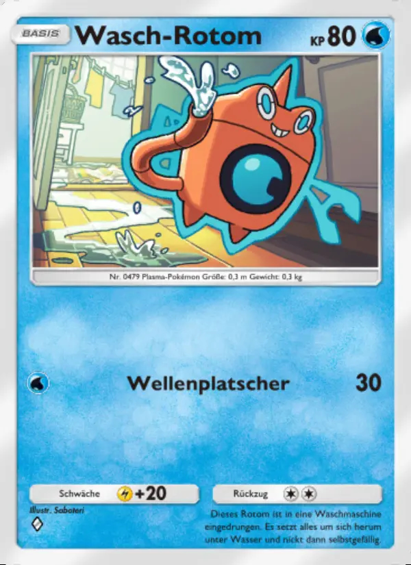 Image of the card Wasch-Rotom