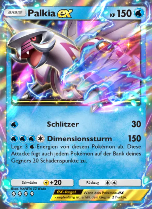 Image of the card Palkia-ex