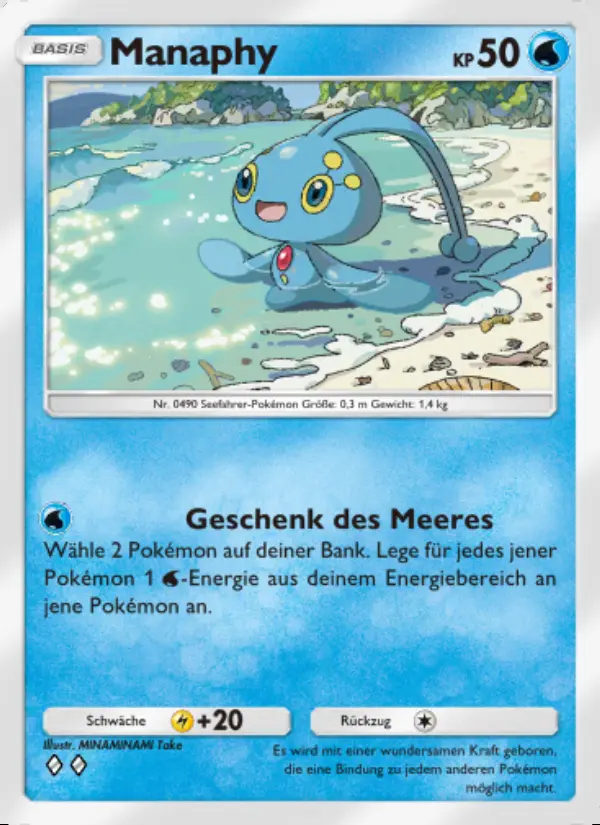 Image of the card Manaphy