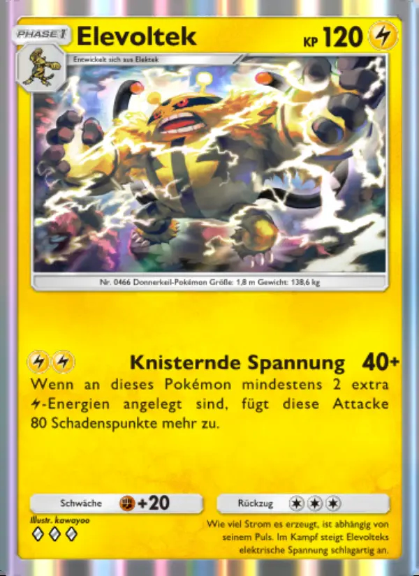 Image of the card Elevoltek