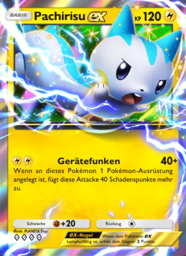 Image of the card Pachirisu-ex