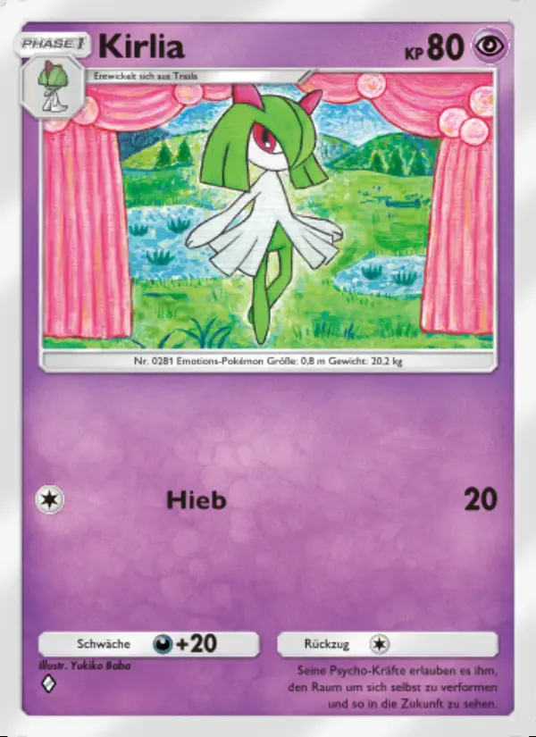 Image of the card Kirlia