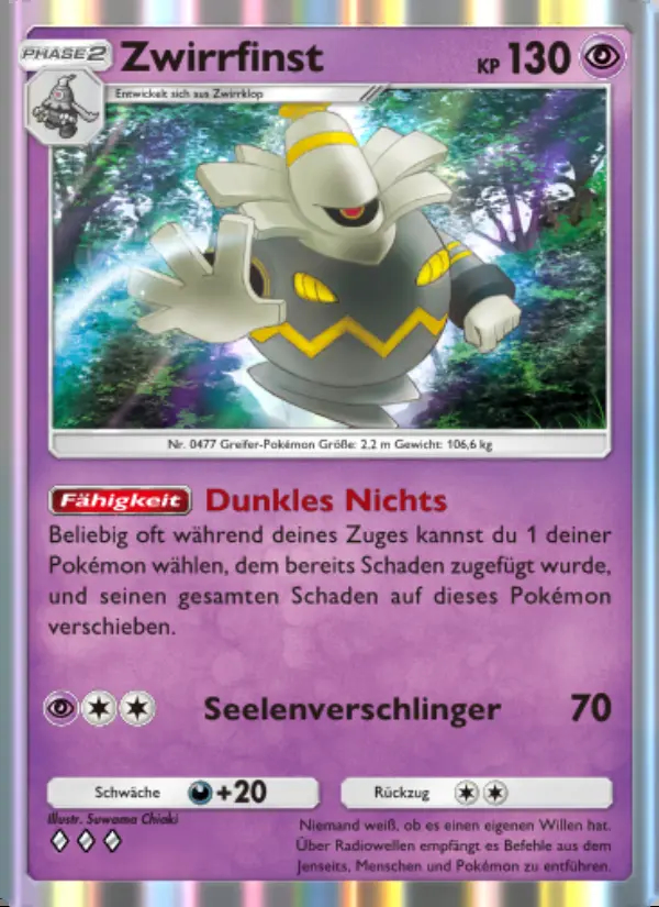 Image of the card Zwirrfinst