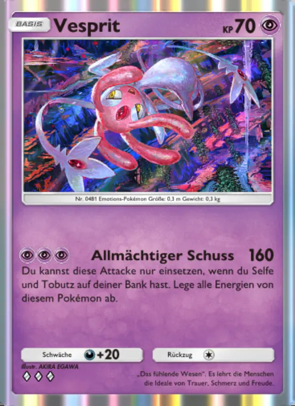 Image of the card Vesprit