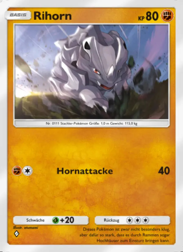 Image of the card Rihorn