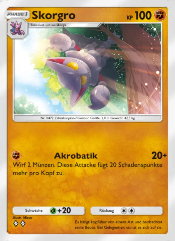 Image of the card Skorgro